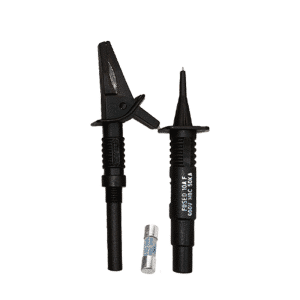 Leaderman LDM-FPS1 Electricians Electrical Testing Fused Test Probes and crocodile/alligator clips – 4mm push-fit