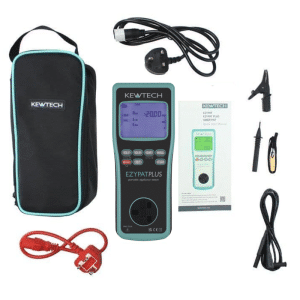 Kewtech EZYPAT PLUS PAT Tester Battery & Mains Operated