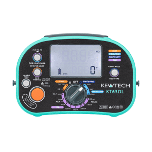 Kewtech KT63DL Digital 5-in-1 Multifunction Tester 18th Edition Compliant