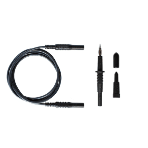 Leaderman LDM-307 Black Probe & Test Lead Kit for Multifunction Testers, Multimeters, Clamp Meters
