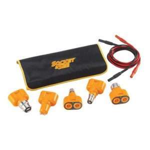 Socket & See LTKIT10 Lamp/Light/Luminaire Testing Kit – 5 Adaptors for Quick and Easy Lamp Testing