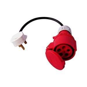 Leaderman LDM-165S 3 Phase 16 Amp 5 Pin PAT Test Adaptor