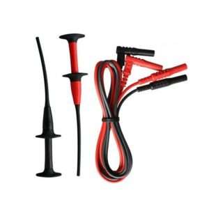 Leaderman LDM-204-283 Electricians Test Leads with Pincer clip set