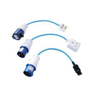 Leaderman LDM-230-A2 230V 16A Plug, Socket and Power Hook-Up Adaptor Kit