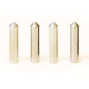Pack of 4 Megger 2005-269 Euro Metal Tips / Probe Extensions for TPT320 Voltage & Continuity Testers