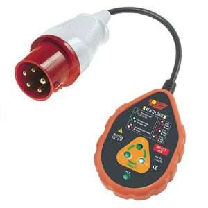 Socket & See SOK65/32HD Industrial 3Phase 400v 5Pin 32Amp Socket Tester with Phase Rotation