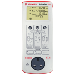 Seaward Primetest 100 with PATStart KIT(100C) – Exclusive to Testermans