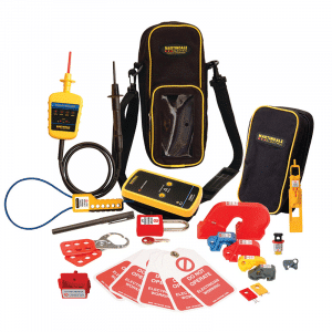 Martindale VIPDLOKPRO150-S Pro Lockout/Lockoff Kit with Voltage Indicator and Proving Device