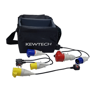 Kewtech ELKIT – 110V, 230V & 415V PAT Testing adapters (Suitable for all PAT Testers)