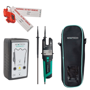 Kewtech KEWISO5 Safe Isolation Kit with KT5 Open Jaw Tester