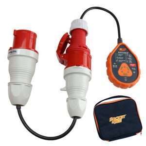 Socket & See SOK400KIT4P Industrial Socket Tester Kit 400V 16A & 32A 4 PIN – One Socket Tester with Two Functions