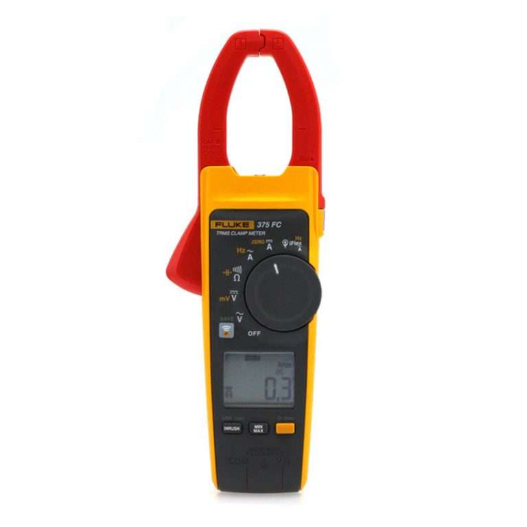 Fluke 375 FC (Fluke Connect) Clamp Meter Bluetooth, 600A dc, Max