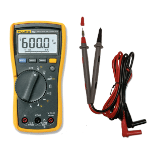 Fluke 115 True RMS Auto Ranging Digital Multimeter 600v 10a