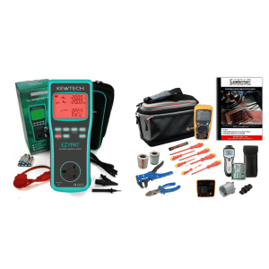 Kewtech EZYPAT PAT Tester with Testermans MagmaPAT Test Kit