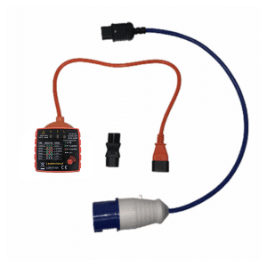 Leaderman Earth Continuity and Polarity Test Kit ECP-K2 with 230V 16A Plug