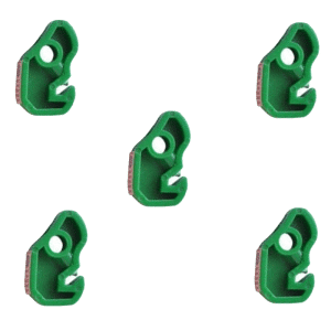 Leaderman LDM-LOK1 Green MCB Lockout/Lockoff Electrical Isolation Device – Pack Of 5