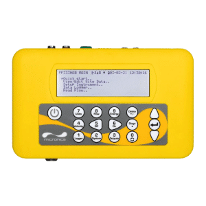 Micronics PF333 Portaflow Portable Ultrasonic Clamp-on Flow Meter (Datalogger, RS232/USB)