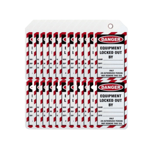 Leaderman LDM-TAG3 Double Sided Lock Out Tag Do Not Operate (Pack Of 20)