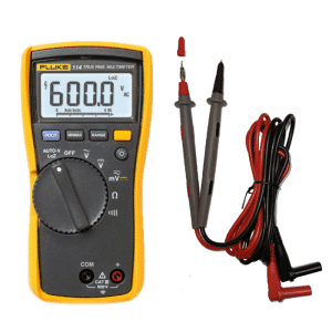 Fluke 114 True RMS Multimeter with Fluke C35 Soft Carrying Case
