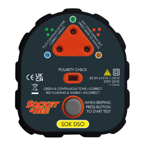Socket and See DSO SOK True Polarity Tester for PME Systems