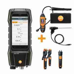 Testo 300+ Flue Gas Analyser ultra-smart kit – (O2, CO sensor up to 8,000 ppm)