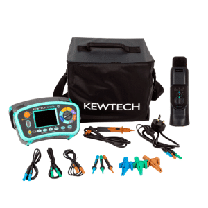 Kewtech KT66DL/EVA Multifunction Tester Including KEWEVA Charging Point Simulator