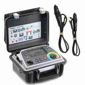 Megger DLRO10HDX Low Resistance Ohmmeter – With DH4-C Duplex Handspikes