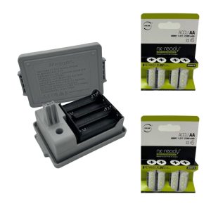 Megger MFT‑X1 Battery Module (1013-452) with 8x AA Rechargeable Batteries