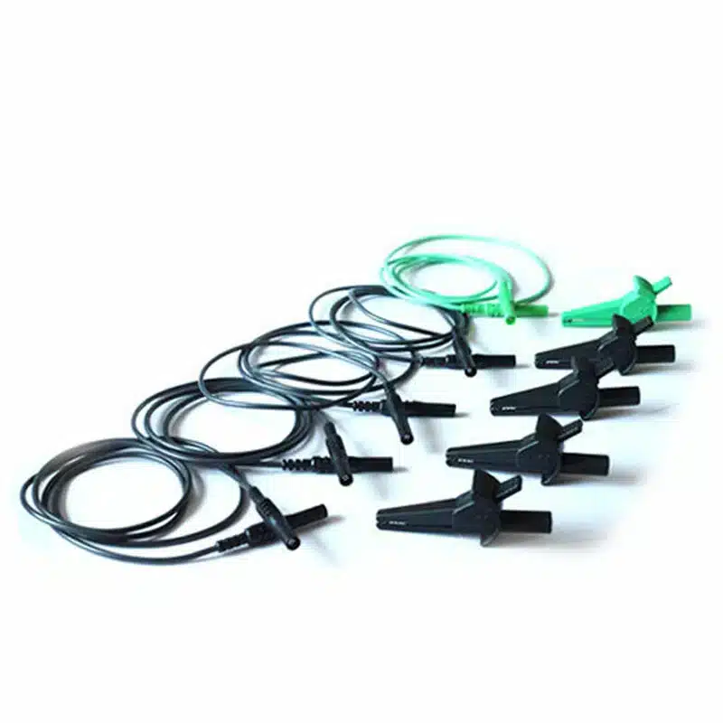 Leaderman LDM-430 Test Leads & Crocodile Clips for Power Quality Analysers