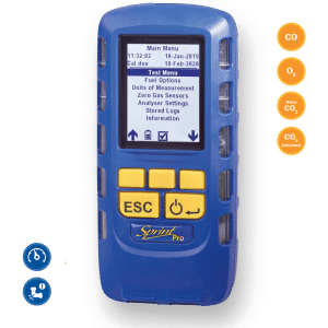 Anton Sprint Pro 4 Multifunction Flue Gas Analyser – with Optional Kit