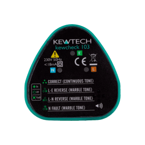 Kewtech Kewcheck 103 Socket Tester – Updated 2026 Model