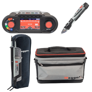 Megger MFT-X1 Electrical Testing Kit with Megger TPT420 & Megger VF5